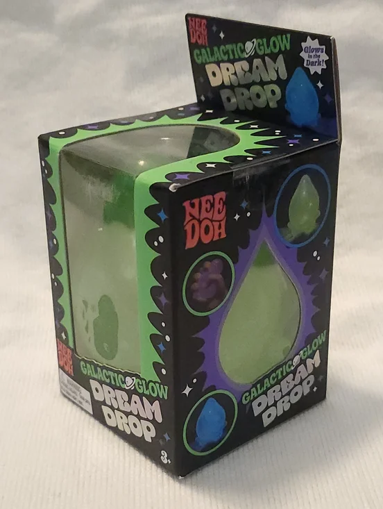 NEE DOH Galactic Glow Dream Drop - Green - Viral - Glow-in-the-Dark NEW - Sealed